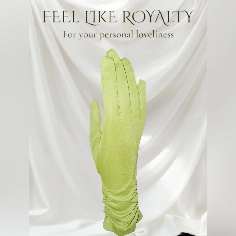 Vintage 1940s Evening Duchess Gloves made in Italy